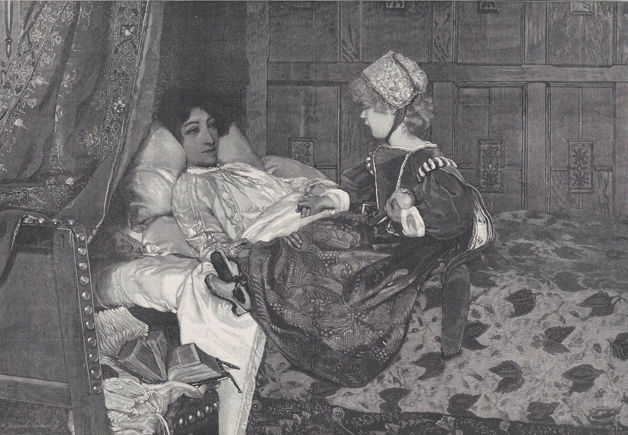 Always Welcome, fra Illustrated London News, 19. maj 1888. af William Biscombe Gardner
