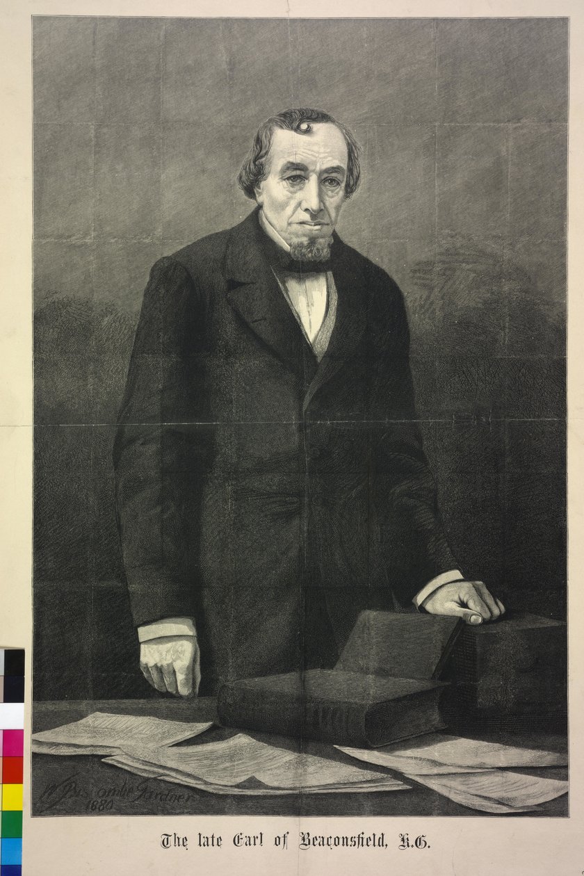 Benjamin Disraeli af William Biscombe Gardner