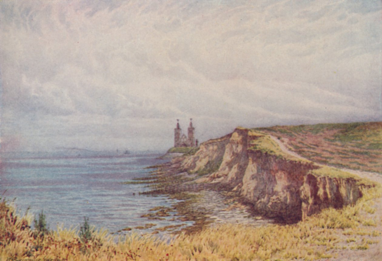 Cliffs at Reculver, 1910 af William Biscombe Gardner