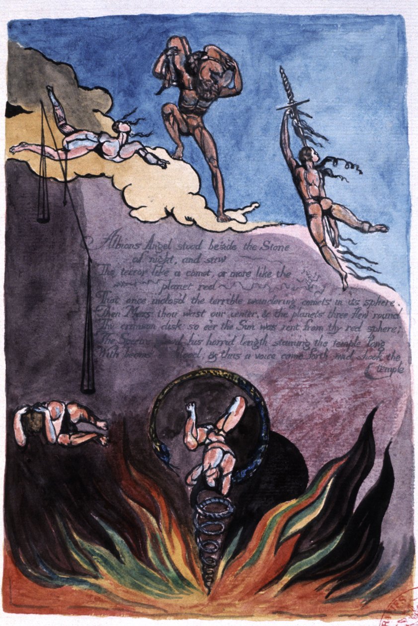 Albions engel af William Blake
