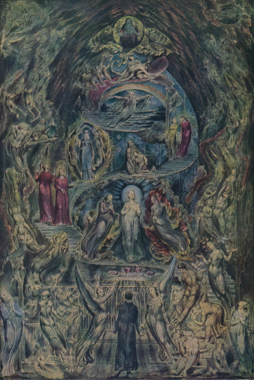 En allegori, c1820-1825, 1922. af William Blake