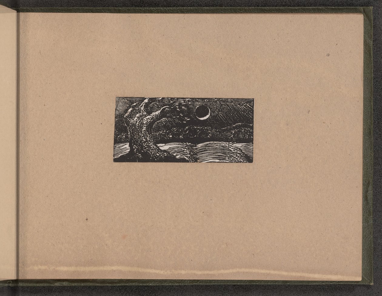 Sprængt træ og flade afgrøder af William Blake