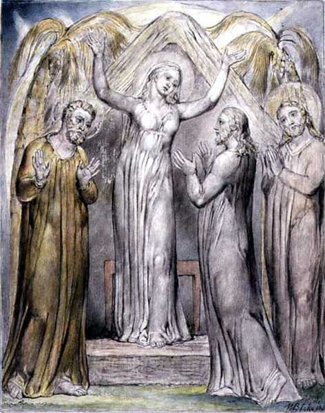 Christ Returns to his Mother, illustration fra 