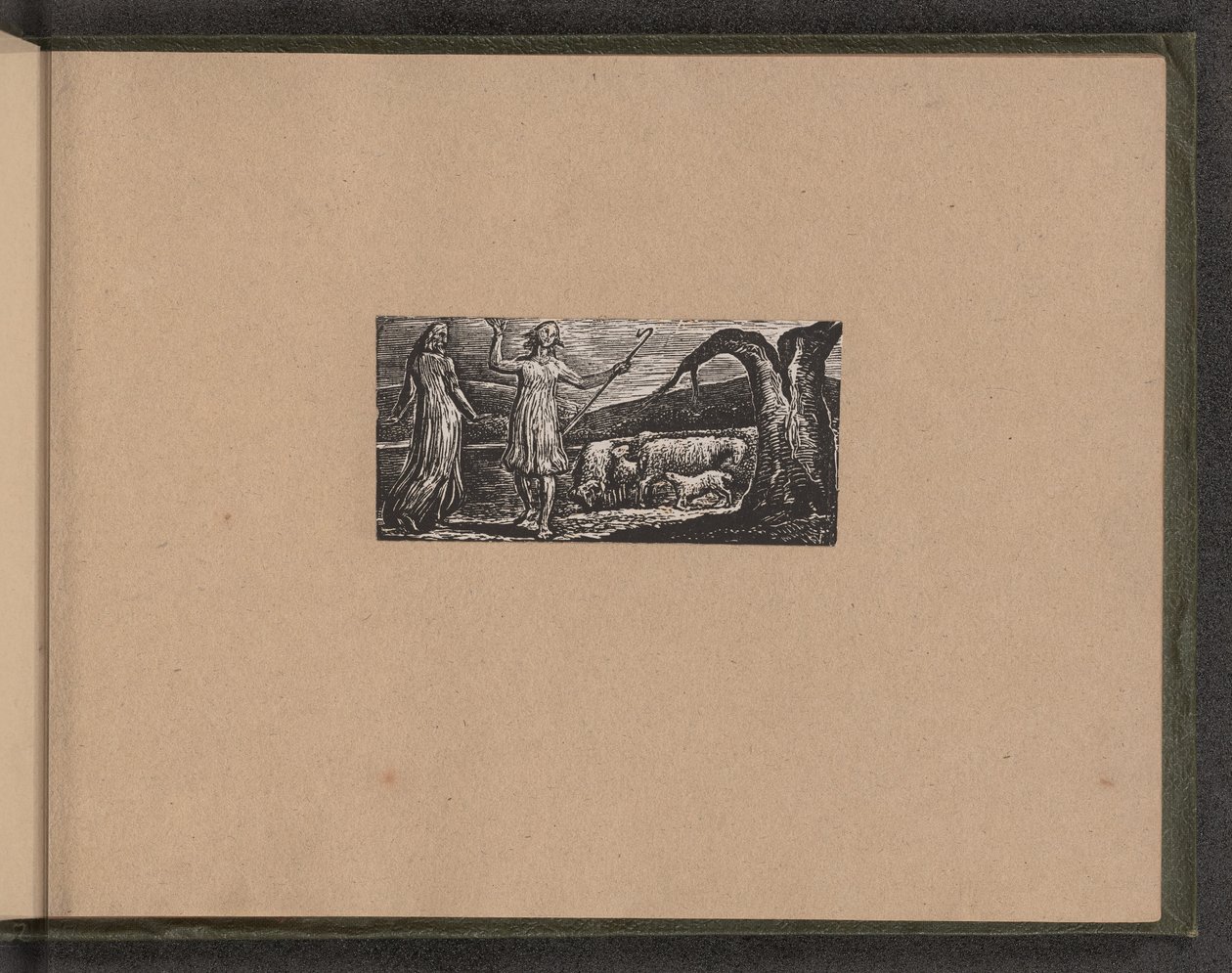 Colinet tager af sted i sorg af William Blake