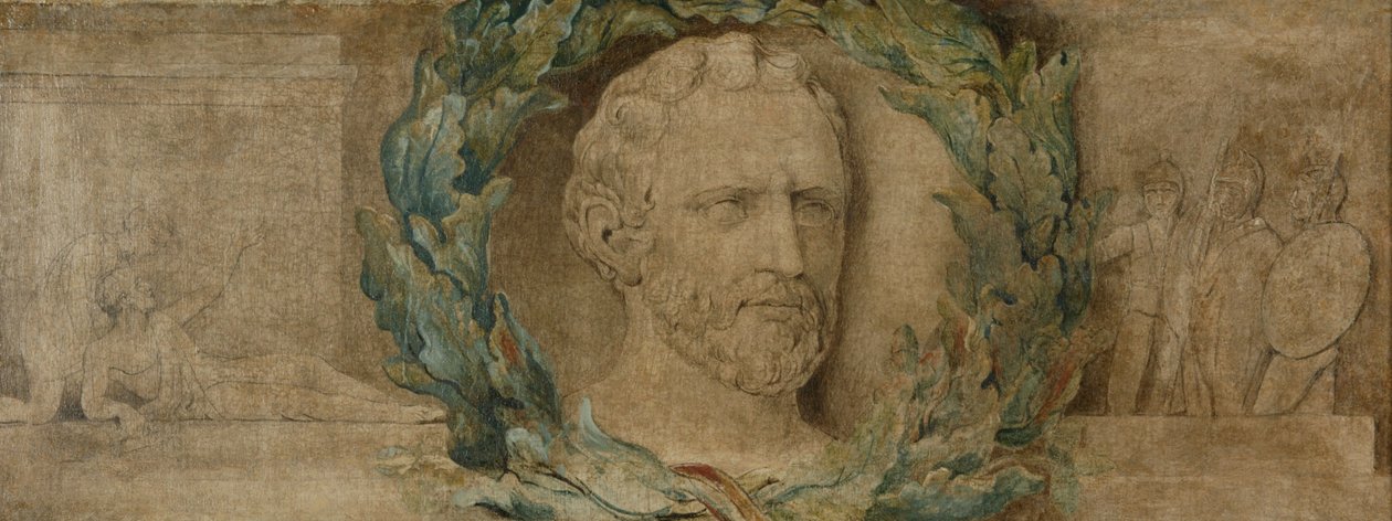 Demosthenes (tempera på lærred) af William Blake