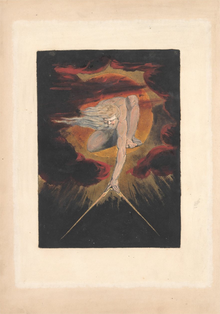 Europa. En profeti, planche 1, frontispice af William Blake