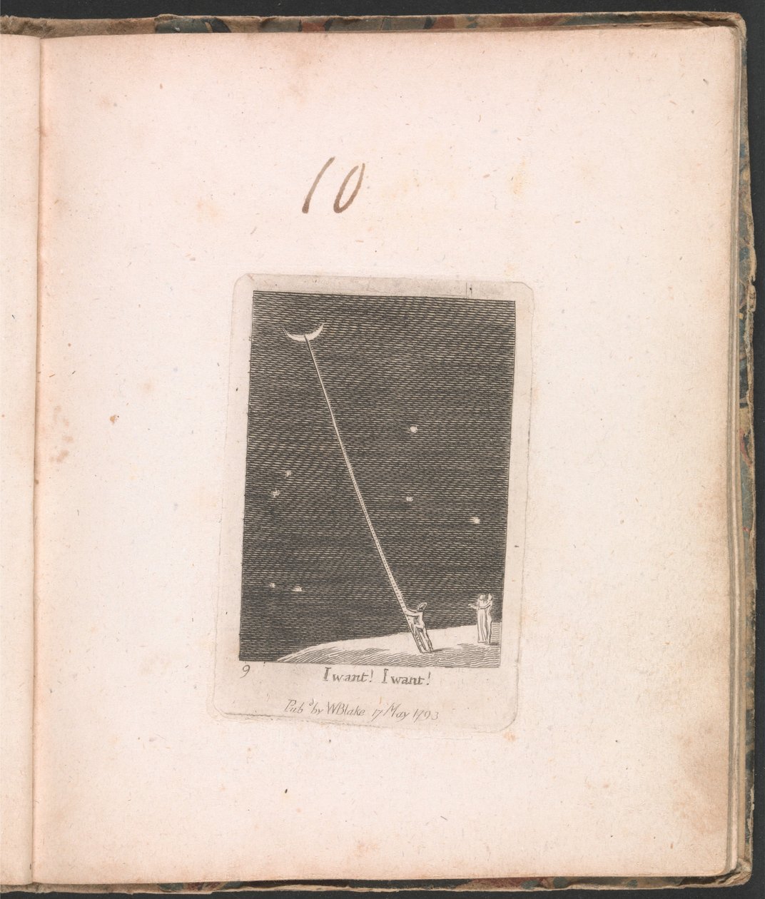 For børn. Paradisets porte, plade 11, jeg vil! Jeg vil have! af William Blake