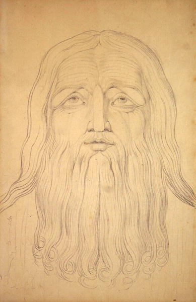 Jobchef (grafit på papir) af William Blake
