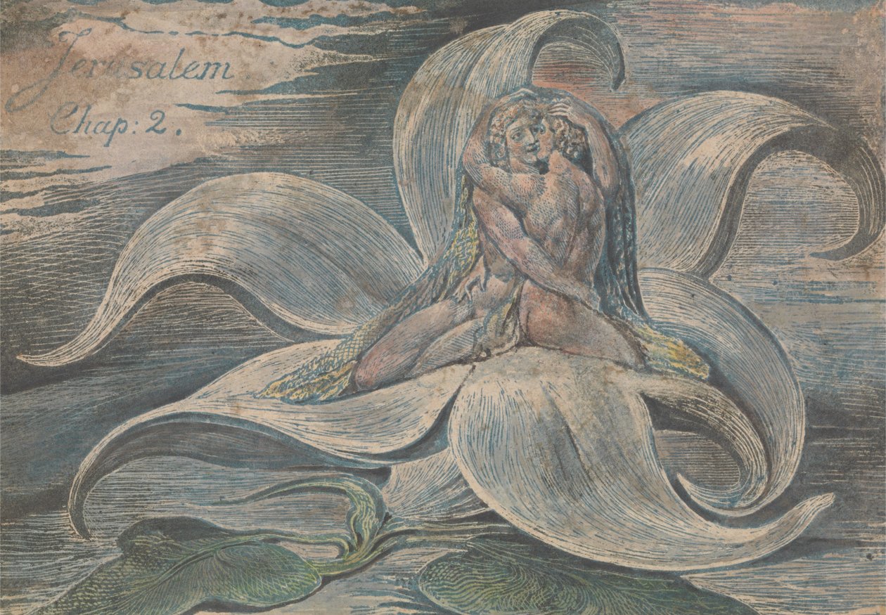 Jerusalem, planche 28, prøvetryk af William Blake