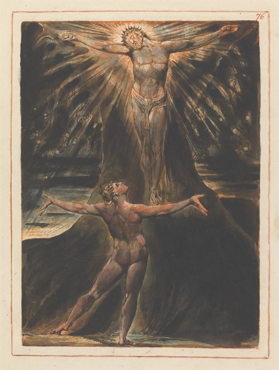 Jerusalem, plade 76 af William Blake