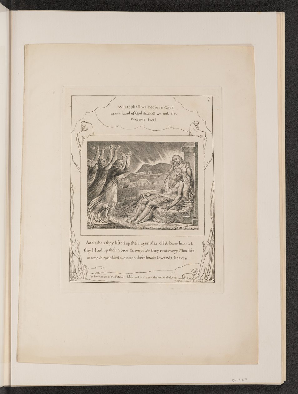Jobs trøster af William Blake