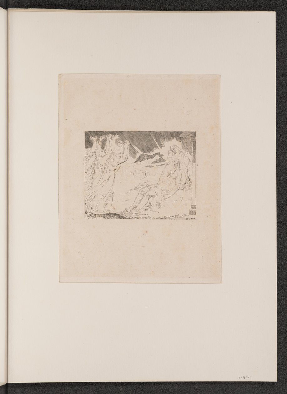 Jobs trøster, 1825. af William Blake