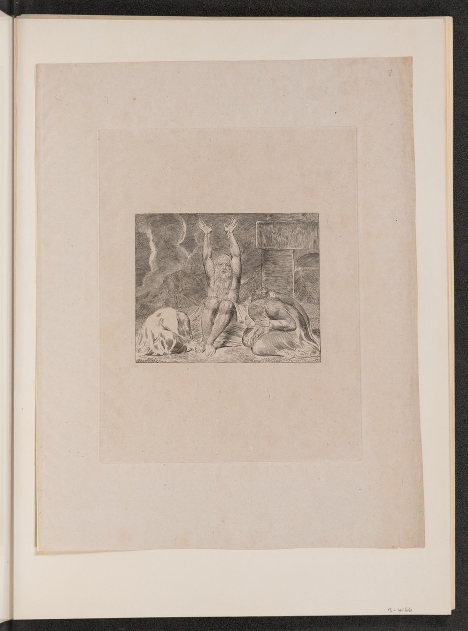 Jobs fortvivlelse af William Blake