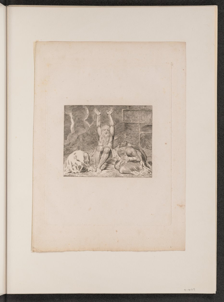 Jobs fortvivlelse af William Blake