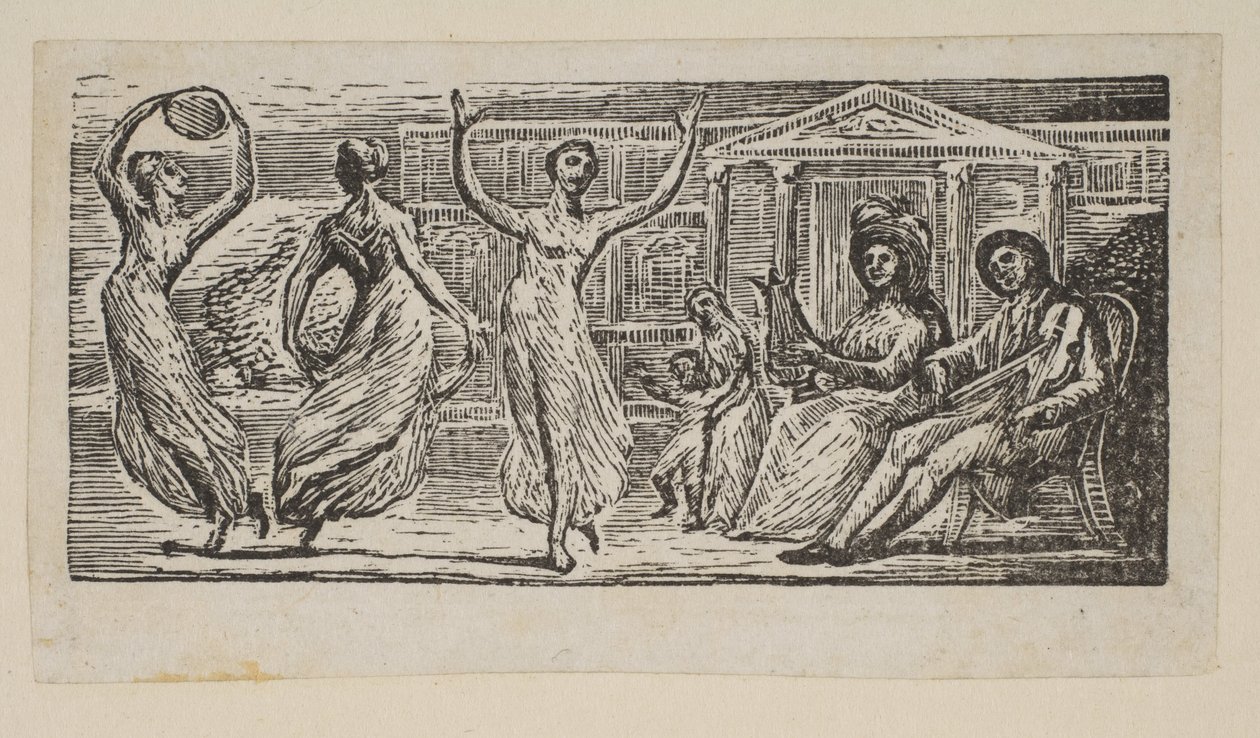 Menalcus Watching Women Dance, fra Thornton