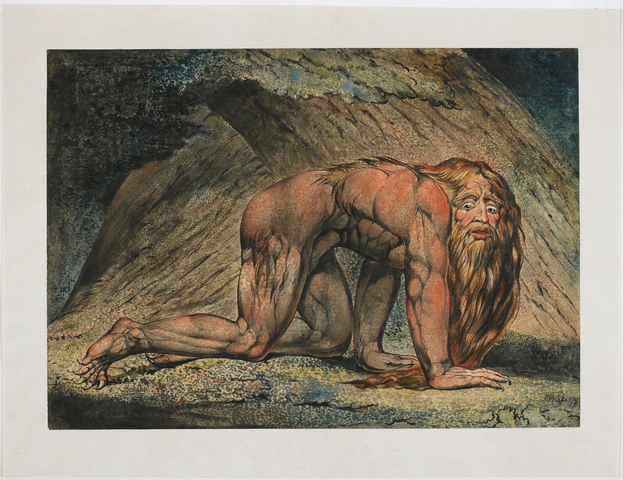 Nebukadnesar af William Blake