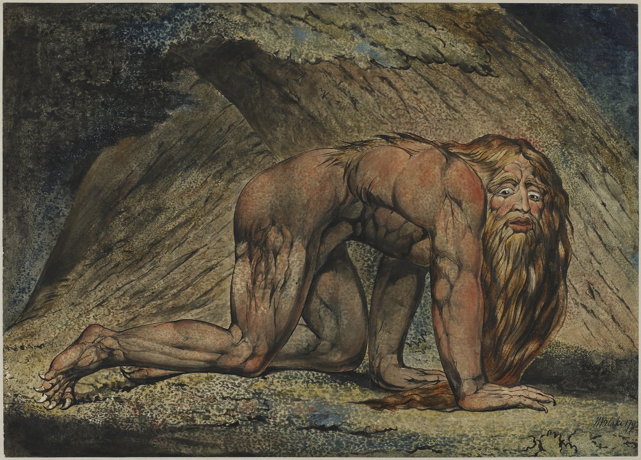 Nebukadnezar af William Blake