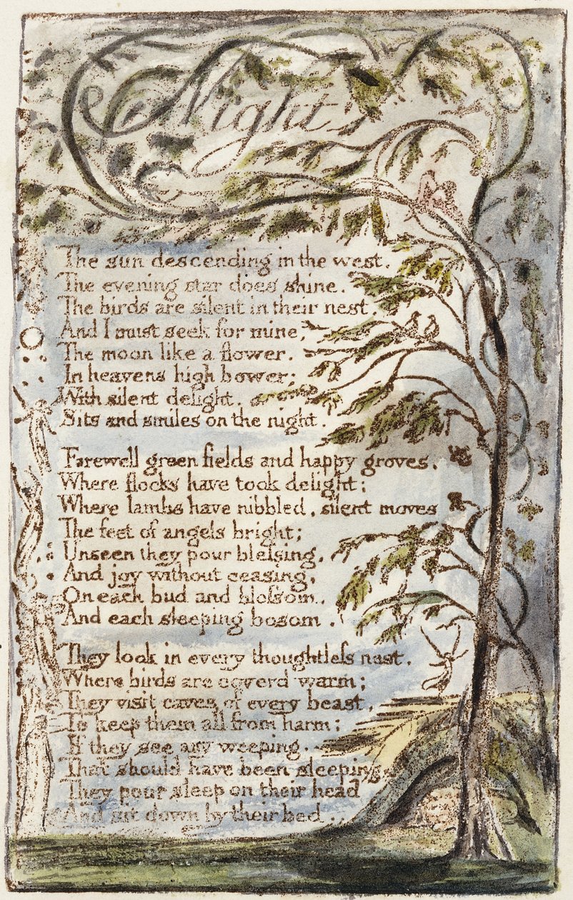 Nat, 1789 af William Blake