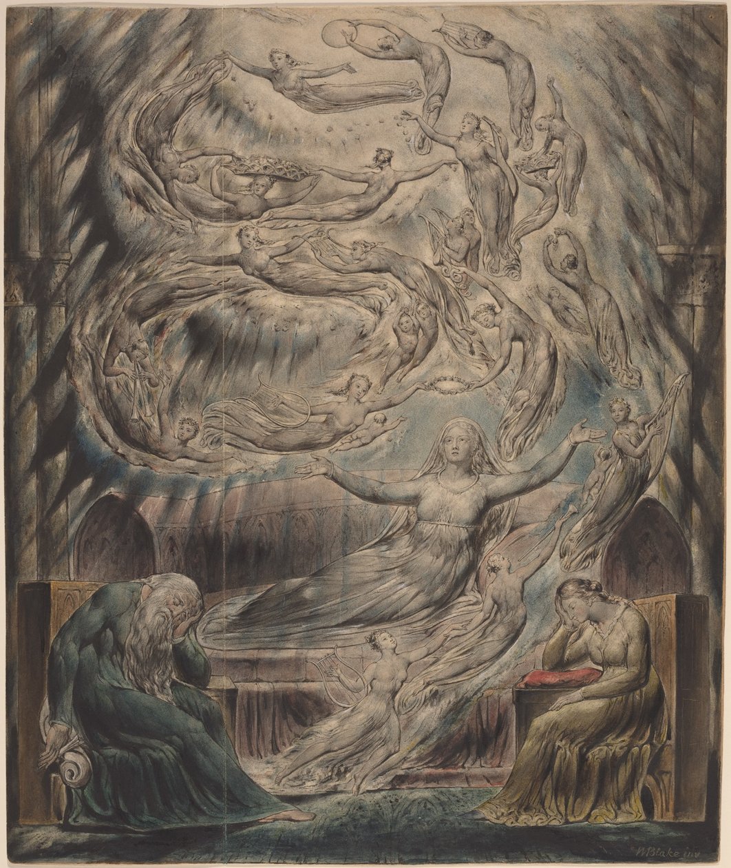 Dronning Katherines drøm af William Blake