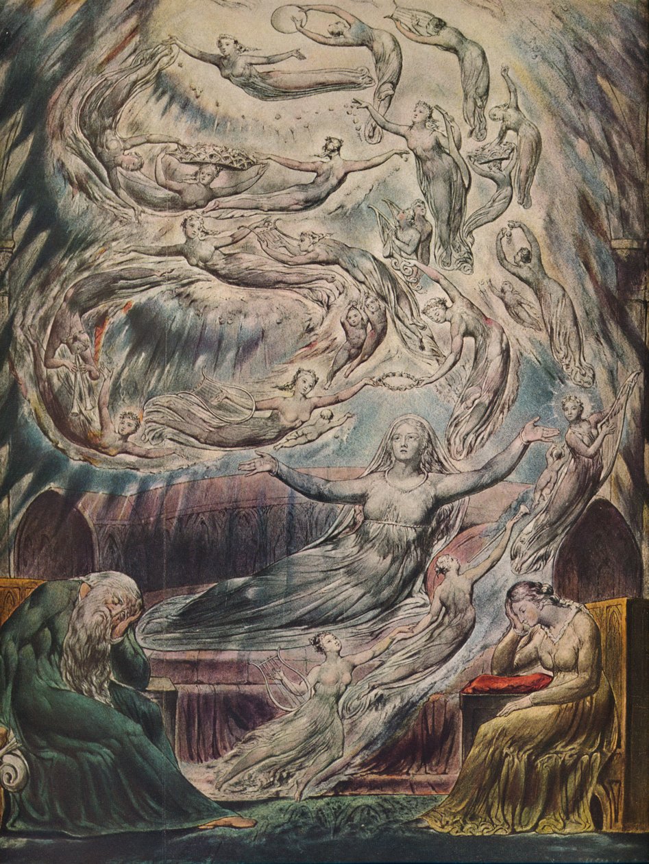 Dronning Katherines drøm, c1825 af William Blake