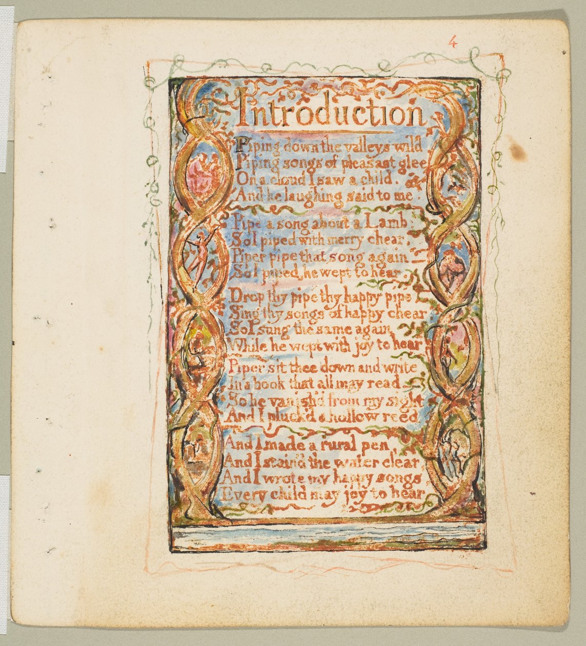 Songs of Innocence: Einleitung af William Blake