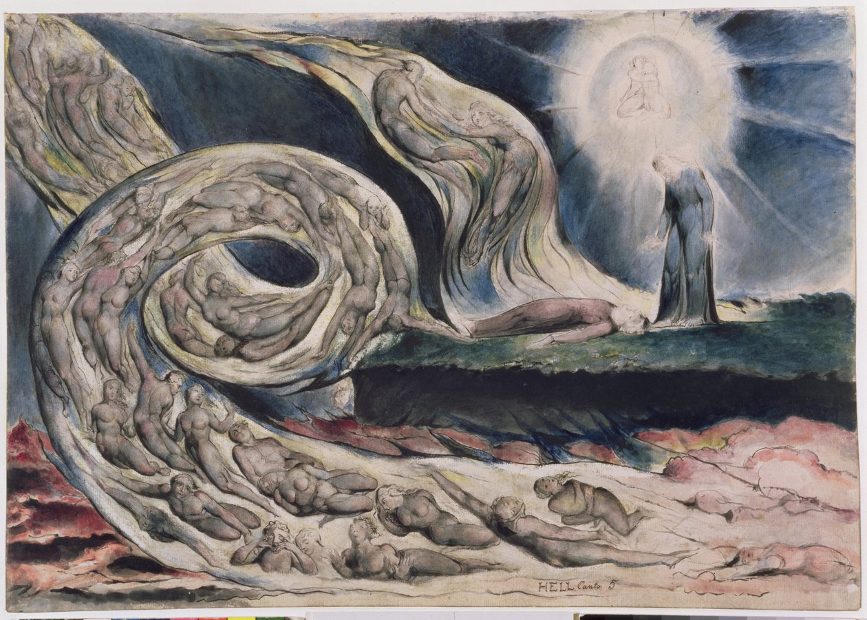 De Lystfuldes Kreds af William Blake