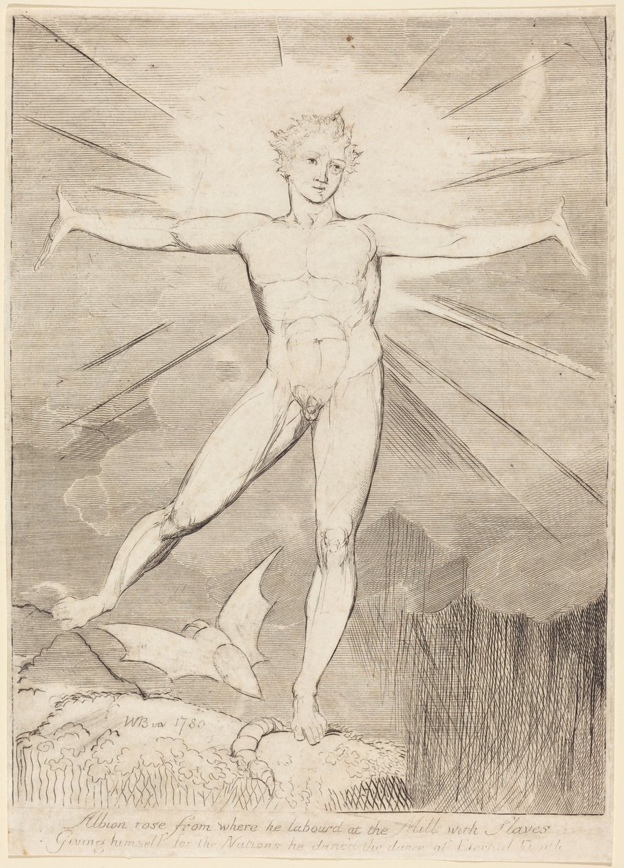 Albions dans (Glad dag) af William Blake