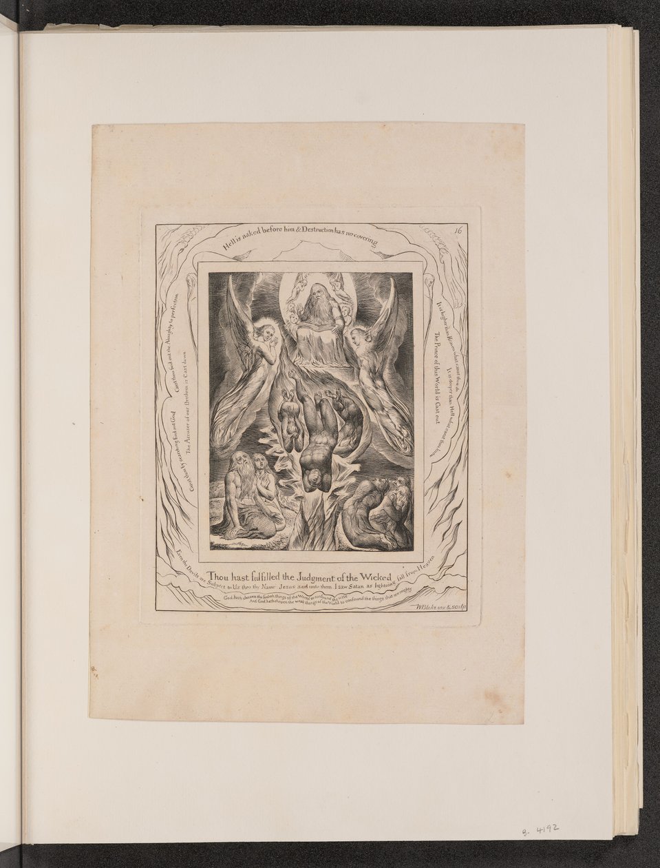 Satans fald af William Blake