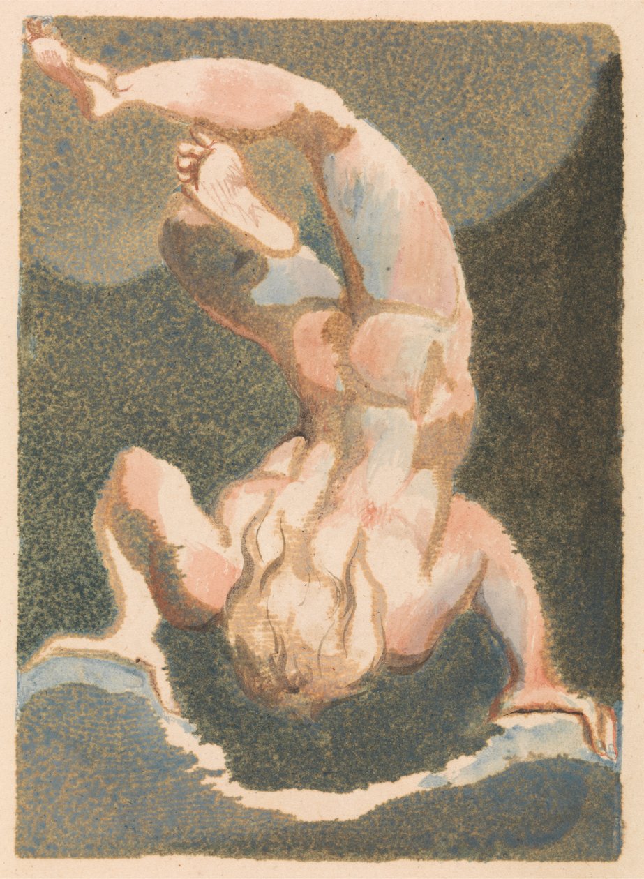 The First Book of Urizen, Plade 14 (Bentley 14) af William Blake