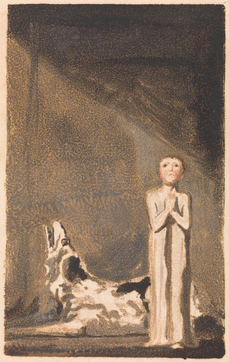 The First Book of Urizen, Plade 24 (Bentley 26) af William Blake