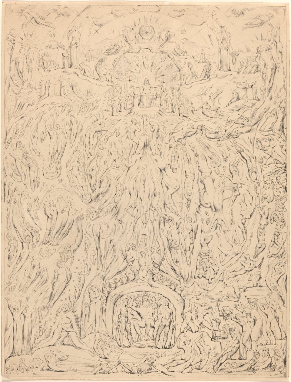 Den sidste dom af William Blake