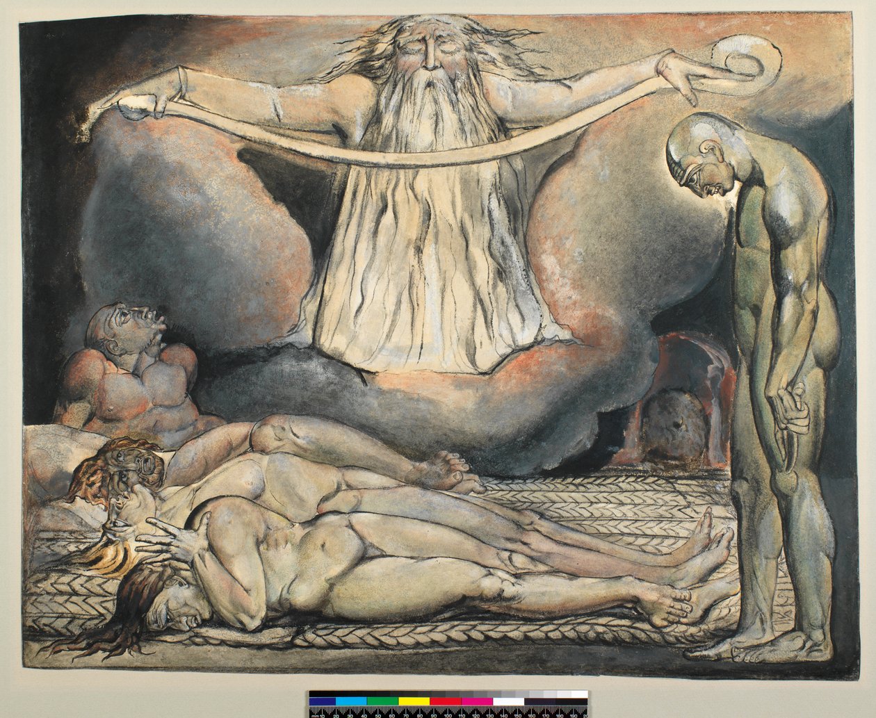 Lazarhuset, 1795 af William Blake
