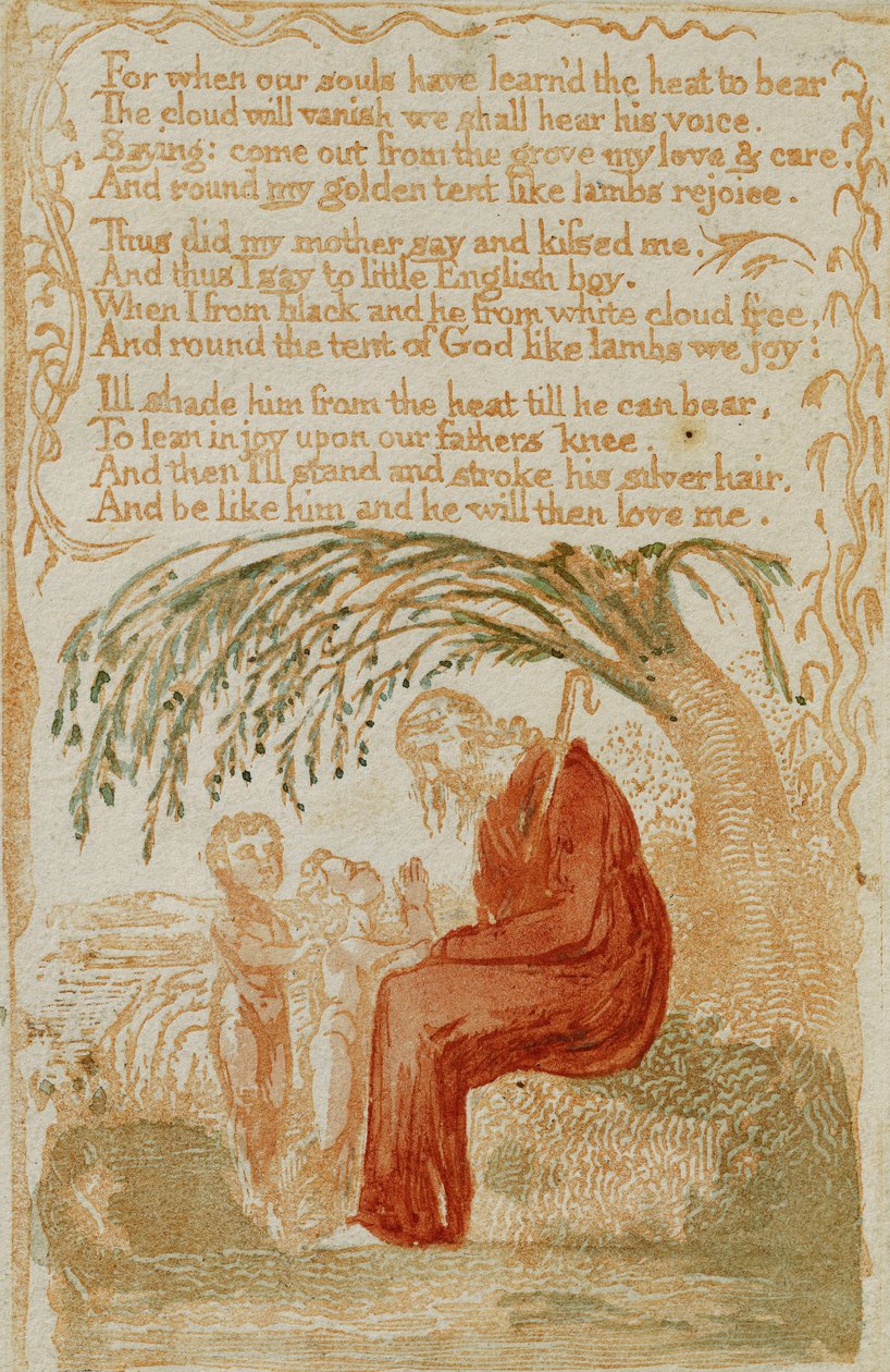 Den lille sorte dreng, fra Songs of Innocence af William Blake