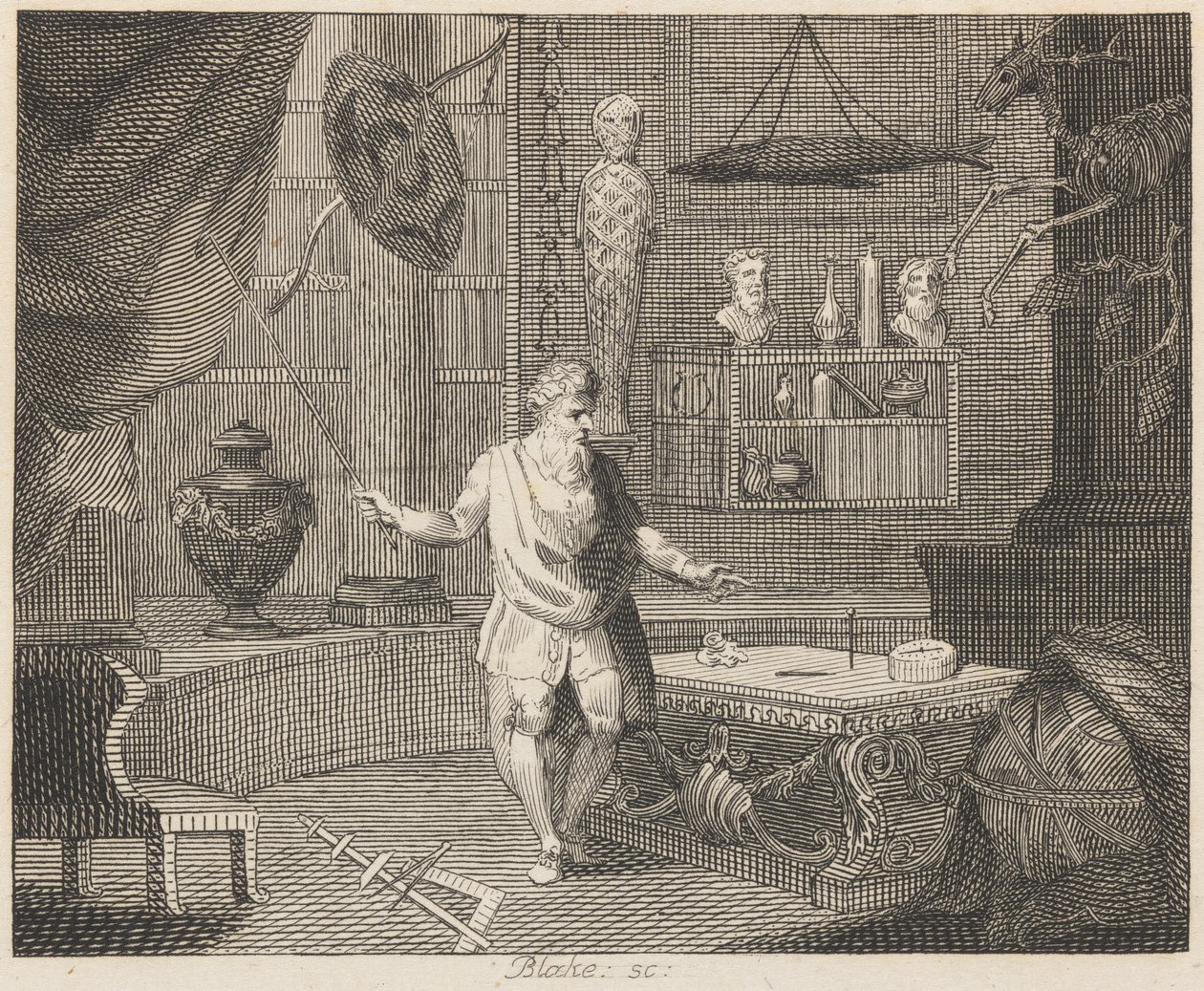 Pinden og nålen af William Blake