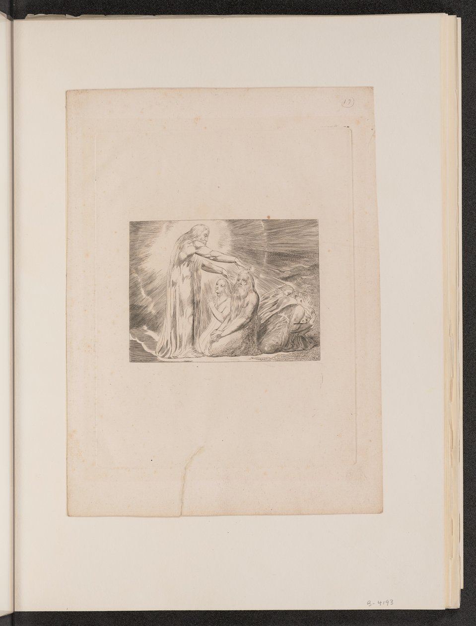 Kristi syn, 1825. af William Blake