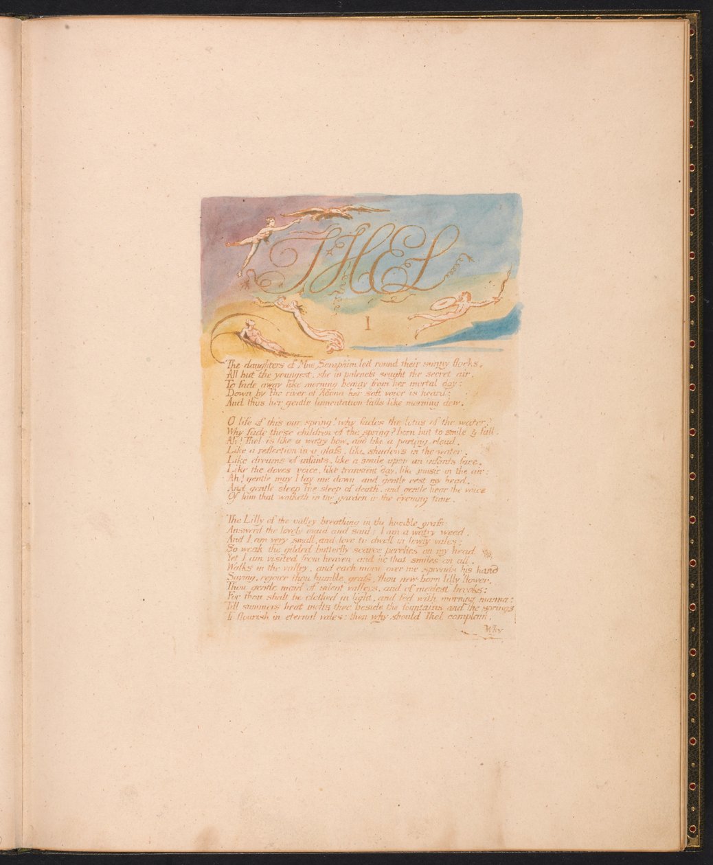 Døtrene til Mne Seraphim af William Blake