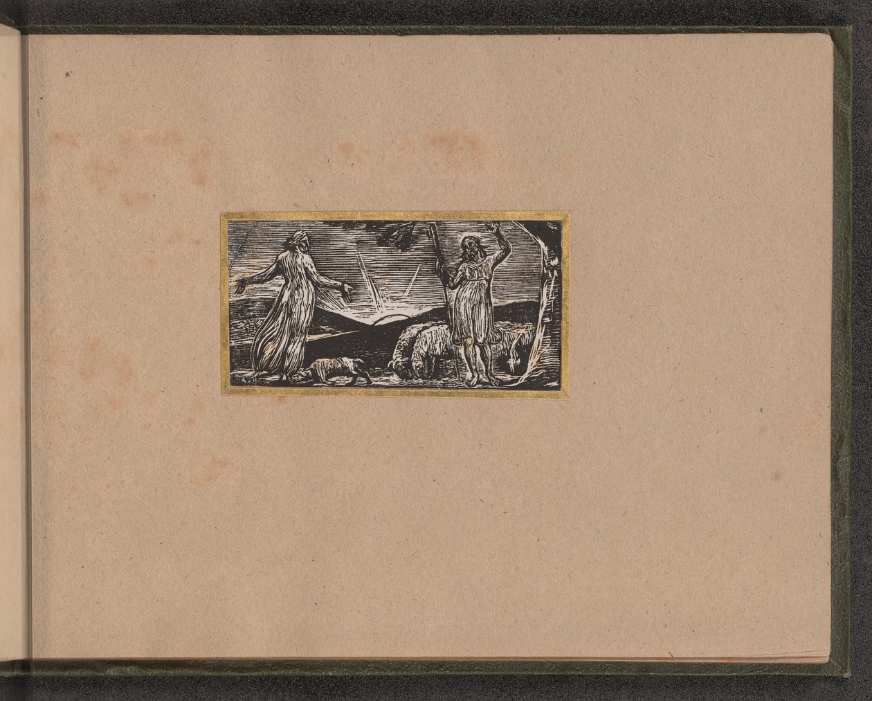 Thenot remonstrerer med Colinet af William Blake