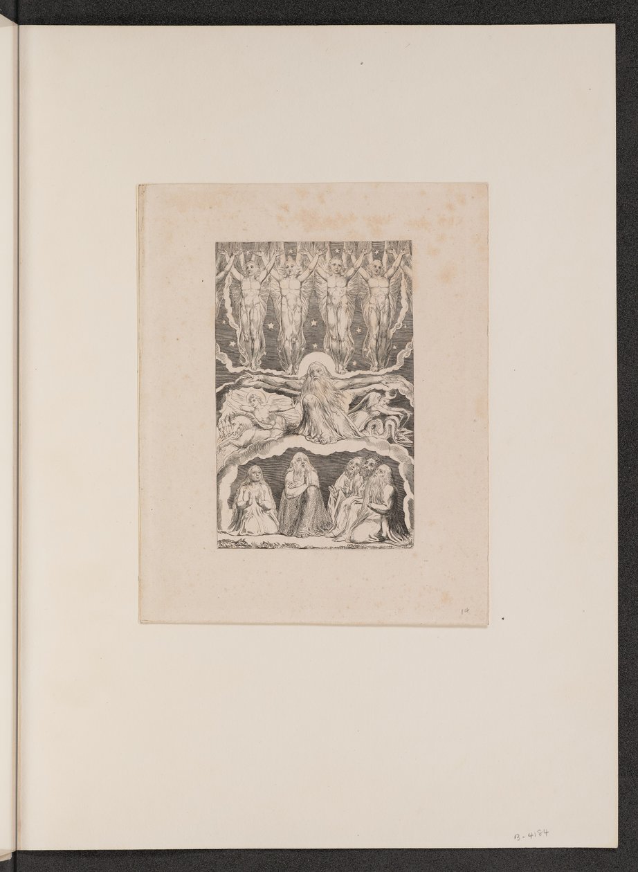 Da Morgenstjernerne sang sammen af William Blake