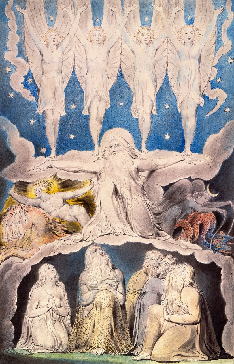 Når morgenstjernerne sang sammen af William Blake