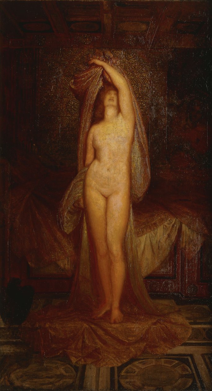 En allegorisk kvindeskikkelse, af William Blake Richmond