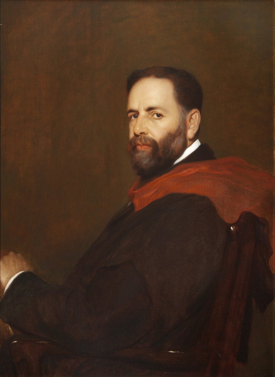 Sir Thomas Herbert Warren, formand for Magdalen College af William Blake Richmond