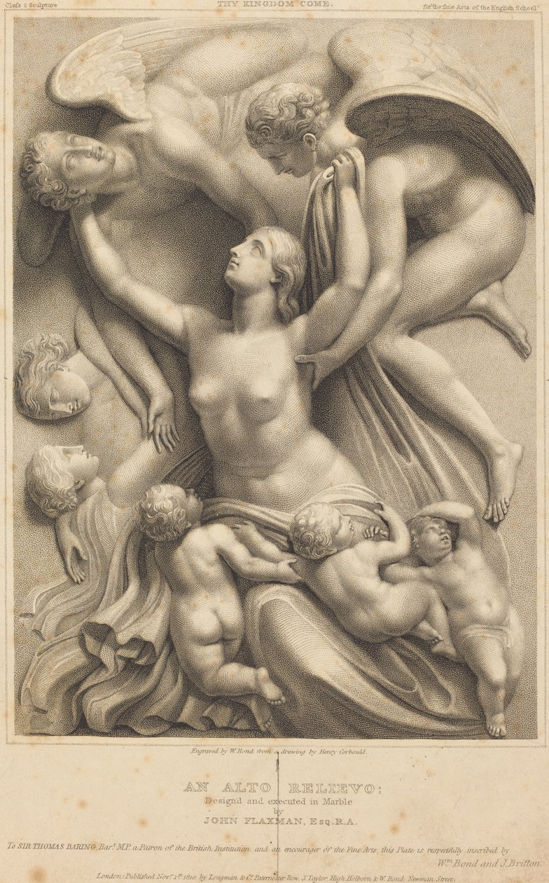 Thy Kingdom Come (monument til Sir Thomas Barting) af William Bond after Henry Corbould after John Flaxman