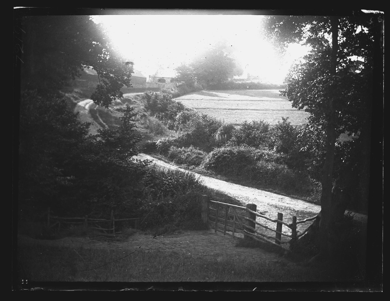 Ty Mawr Road, Rumney, Cardiff, c1890-1910. af William Booth