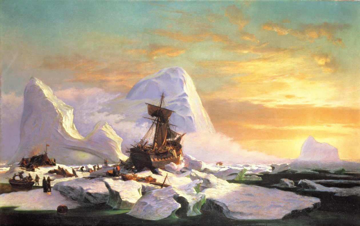 Knust i Isen af William Bradford