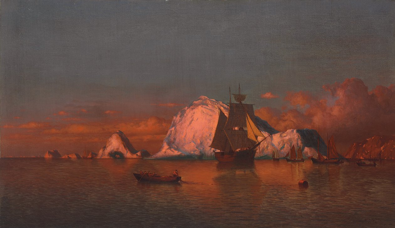 Fiskeri ud for Labradors kyst, 1880 af William Bradford