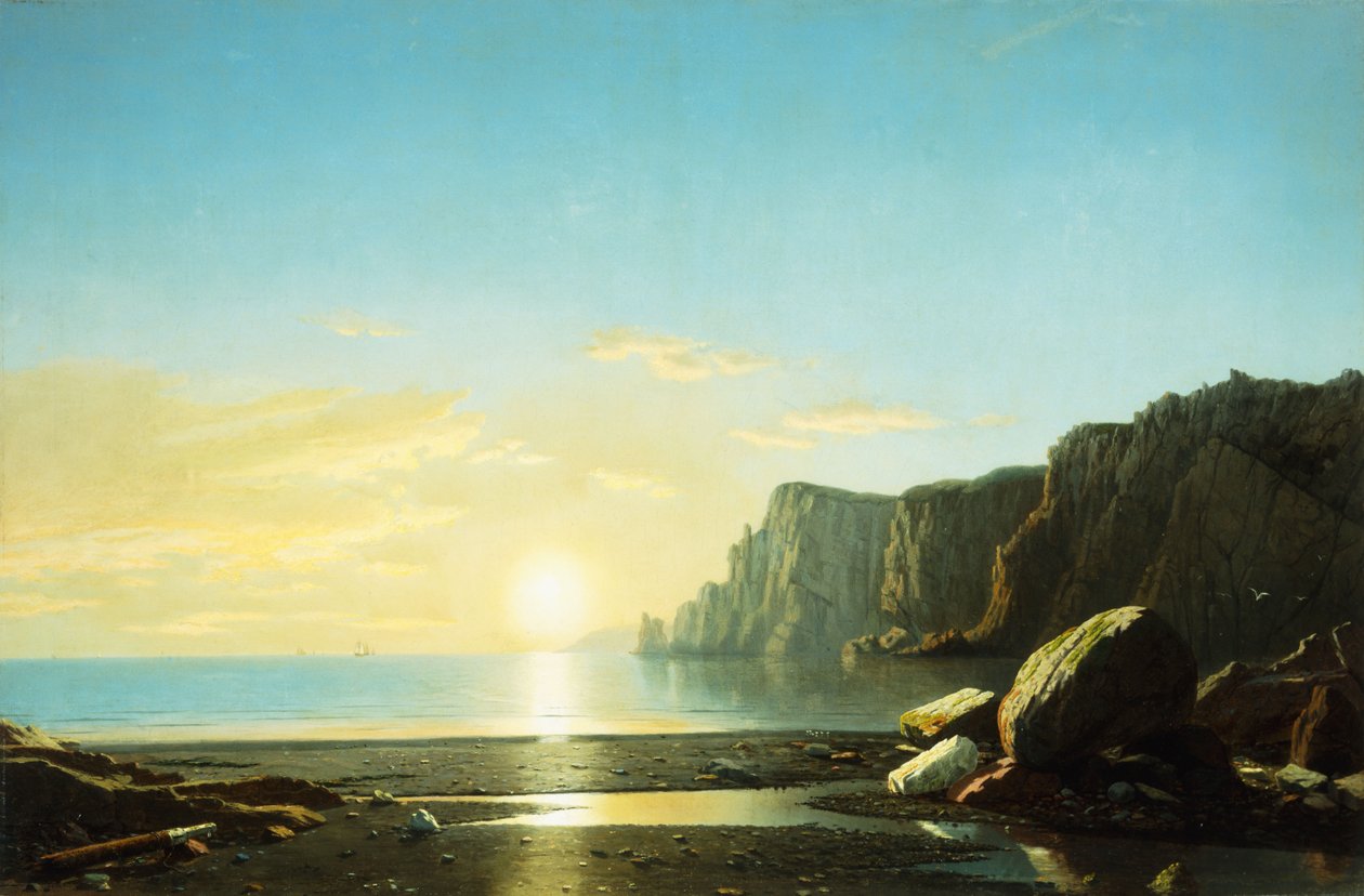 Ud for Labradors kyst, 1862 af William Bradford