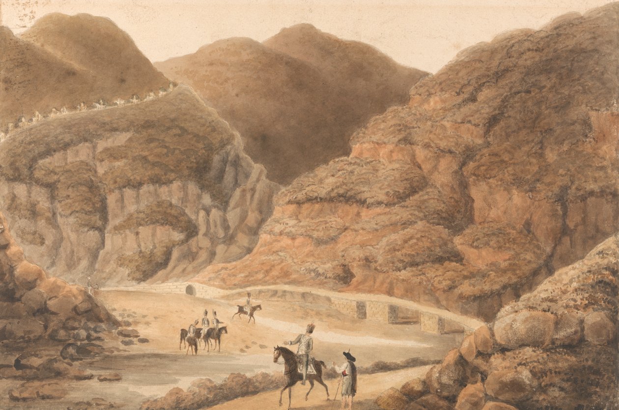 Passér i bjergene mellem Nis og Vila Velha af William Bradford