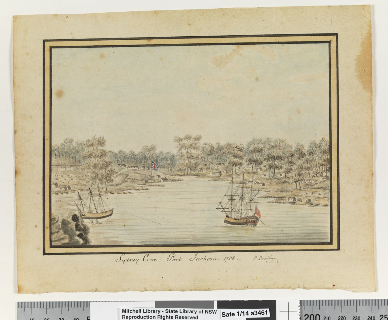 Op. s. 84. `Sydney Cove, Port Jackson. 1788