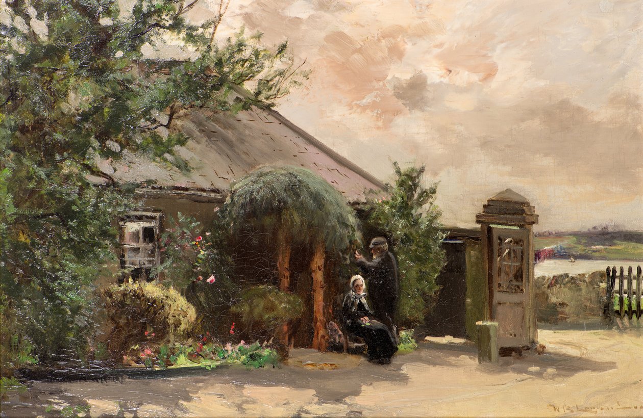 Balgay Lodge, Dundee (olie på lærred) af William Bradley Lamond