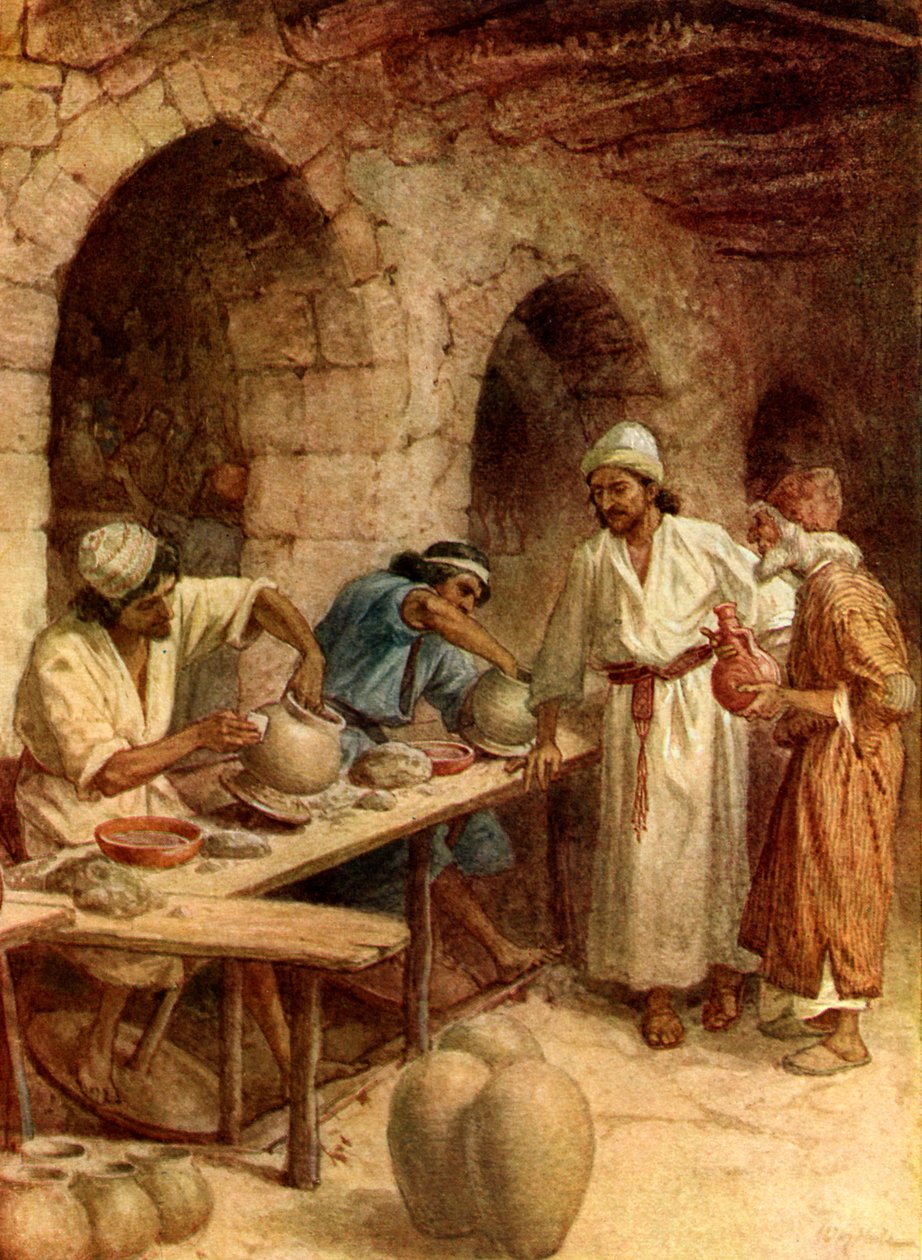 Jeremias og pottemageren - Bibelen af William Brassey Hole
